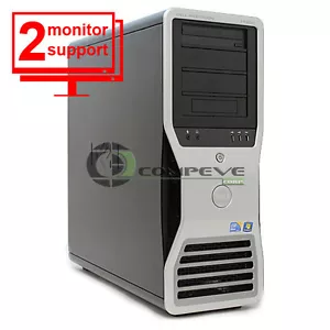 Dell Precision T7500 Workstation E5520 2.26GHz QC 6GB 500GB FX 3800 1GB Win10 - Picture 1 of 4