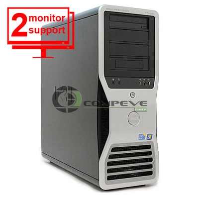 Dell Precision T7500 Workstation E5520 2.26GHz QC 6GB 500GB FX 3800 1GB - Image 1 of 4