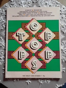 TOP POPS THE GREAT ONES NUMBER 7 - VINTAGE PIANO & VOICE MUSIC BOOK - Picture 1 of 14