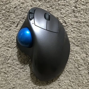 Logitech Trackman Logi M570 Wireless Trackball Mouse With USB Receiver - Picture 1 of 8