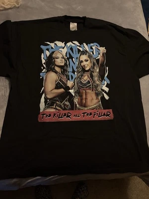 Britt Baker DMD Jamie Hayter Shirt 3XL IYKYK Pillar & Killer 2 Dudes Design AEW - Image 1 of 4