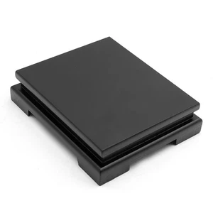 Holzständer - rechteckiger Holzständer mit Setzstufen - Vasenerhöhung, ... - Bild 1 von 4