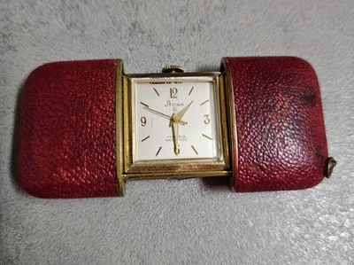 Stowa 17 Rubis Shockproof - Vintage Red Leather Mechanical Collectible Watch - Image 1 of 4