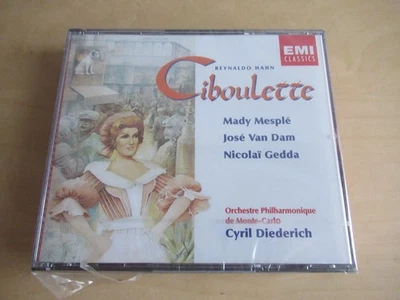 Reynaldo Hahn-Ciboulette-Mesple, Van Dam,Gedda-Cyril Diederich-2er sealed Emi CD - Bild 1 von 3