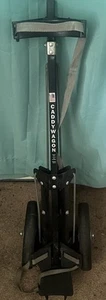 Caddy Wagon Collapsible 2-Wheel Golf Pull Cart - Black - Picture 1 of 2
