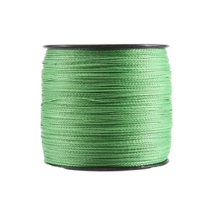 300M Angelschnuer 100LB 0.55mm PE Geflecht Gruen U2V88158 - Afbeelding 1 van 7
