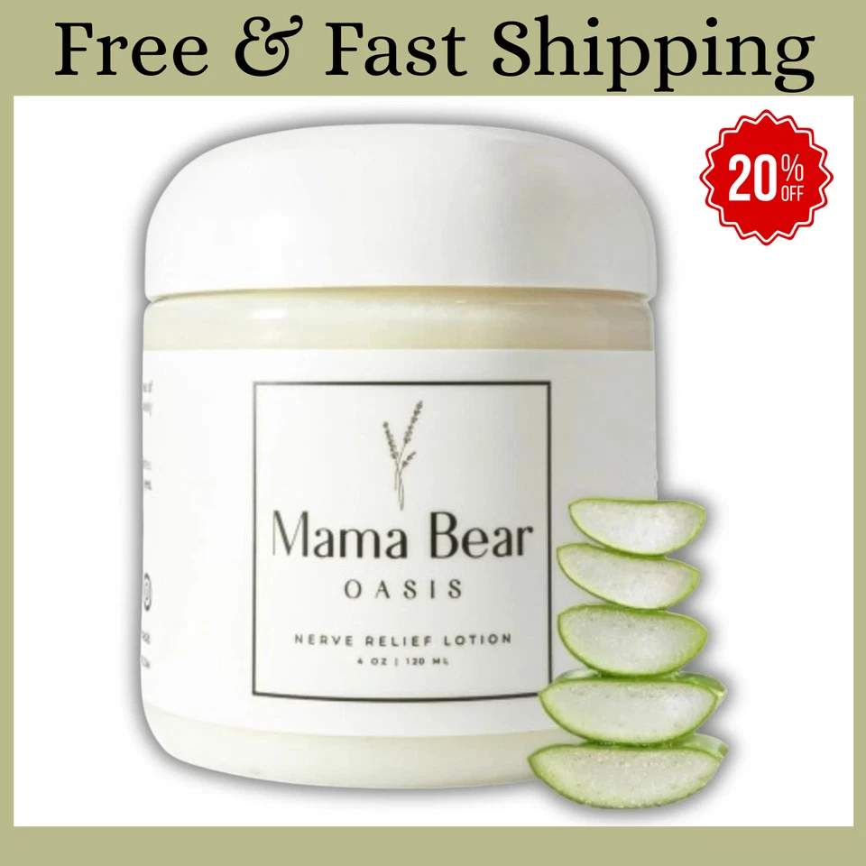 Mama Bear Oasis Hydrating Lotion – Foot & Leg Comfort, Magnesium Chloride - 4 oz - Image 1 of 4