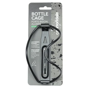 Jaula botella de agua de aleación de carga del lado izquierdo Cannondale GT40 negra CP5410U10OS - Imagen 1 de 3