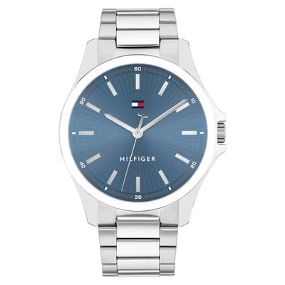 Tommy Hilfiger Stainless Steel Blue Dial Men's Watch - 1710670 - image 1 of 4