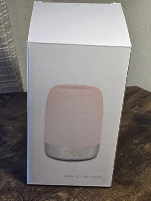 Wake Up Light A200 Touch Control Bed Side Lamp LED & Digital Clock - Image 1 of 4