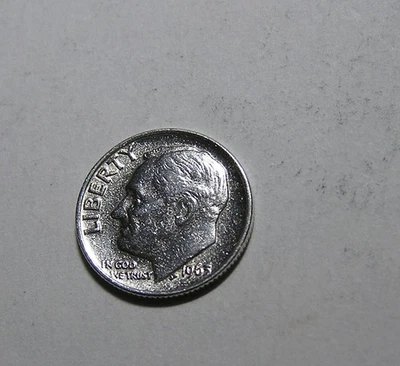 1963     Roosevelt Dime - Image 1 of 2