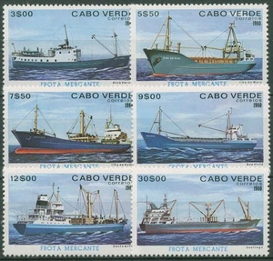 Capo Verde 1980 navi da carico 431/36 MNH - Foto 1 di 1