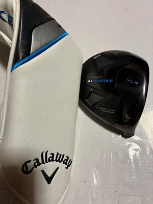 Callaway Paradym Ai Smoke Ti340 Mini 13.5° Driver Head Only With Head Cover RH - Image 1 of 4