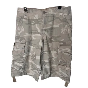 Lee Dungarees Boys size 18 Husky Sahara Camo Cargo Shorts Casual Outdoor - Picture 1 of 12