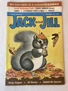 Vintage Jack and Jill November 1964 Magazine Volume 27 no.1 - Imagen 1 de 15