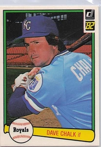 1982 Donruss - Dave Chalk #590 - Picture 1 of 2
