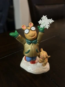 Vintage 2001 sello "Una Navidad perfecta" Arthur & Pal adorno de recuerdo - Imagen 1 de 4