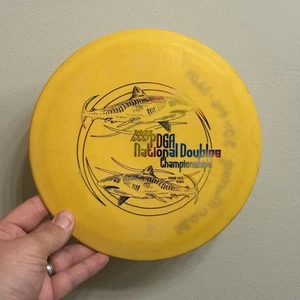 1999 Innova Polaris LS 170g Frisbee Golf Disc PFN Pat # DX Yellow Penned PDGA - Picture 1 of 6