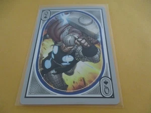 THOR SINGLE SWAP PLAYING CARD FREE SHIPPING QUEEN OF SPADES MARVEL HTF - Picture 1 of 2