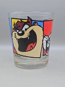 Anchor Hocking Looney Toons 10 Oz High Ball Glass Tumbler Bugs Taz Vintage 1994 - Picture 1 of 3