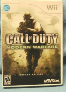 CALL of DUTY Modern Warfare Reflex Complete (Nintendo Wii 2009) Adult owned VGC - Picture 1 of 3