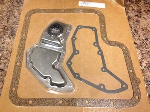 FORD C-6 TRANSMISSION FILTER SERVICE KIT - 4WD 1973 - UP, W/CORK PAN GASKET - Picture 1 of 2