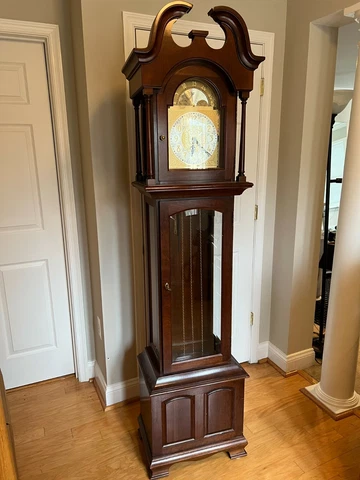 Ridgeway Grandfather clock - needs some reassembly Cover