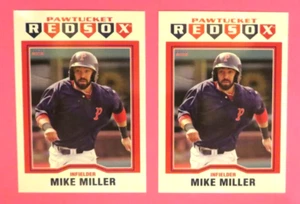 2 - 2019 Choice, Pawtucket Red Sox - MIKE MILLER - Picture 1 of 1