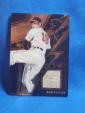 BOB FELLER 2023 SELECT BASEBALL SPARKS MEMORABILIA SM-BF CLEVELAND 