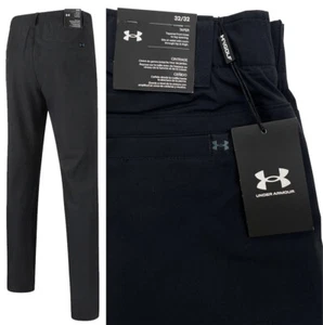 Pantalón de golf Under Armour UA EU Tech cónico - negro - PVP £65 - TODAS LAS TALLAS - Imagen 1 de 3