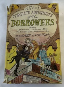 1967 Hardcover "THE COMPLETE ADVENTURES OF THE BORROWERS" Book, By Mary Norton - Foto 1 di 9