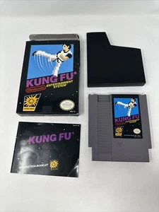Juego de Kung Fu Nintendo NES Completo en Caja Excelente Estado - Imagen 1 de 19