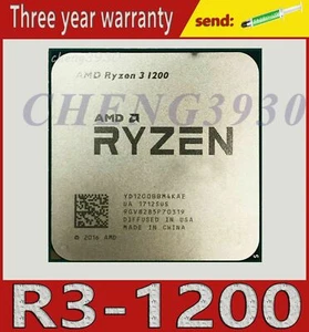 AMD Ryzen R3 1200 AM4 4C 3.1GHz 8M Desktop 65W R3 1200 CPU processor - Picture 1 of 1