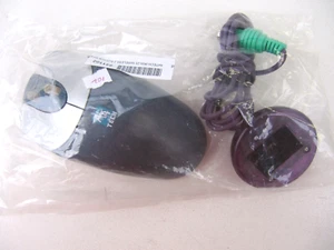 A4Tech Mouse Wireless PS/2 PS2 Infrared Trackball Scroll Wheel Purple IRW-25 - Picture 1 of 6
