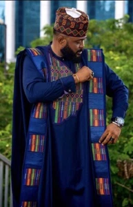 african wear,Dashiki,Agbada, traditional wear,Kaftan, men, women, children, - Picture 1 of 3