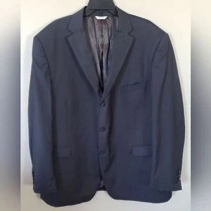 Gino Valentino Milano Australian Wool and Silk Blend Men's Suite Coat Size 52 R - Picture 1 of 11
