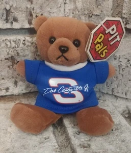 Juguetes de peluche NASCAR Dale Earnhardt Jr. #3 oso pardo Pit Pals con etiqueta 5" - Imagen 1 de 2