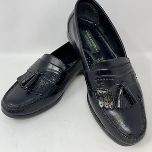 Hill & Archer Brown Leather Tassel Loafer 6272 Mens Sz 9 1/2W - Picture 1 of 8