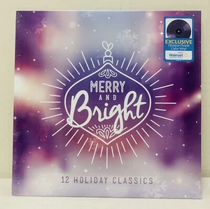 SEALED Merry and Bright Holiday Classics Christmas Purple LP Vinyl Walmart Exclu - Picture 1 of 2