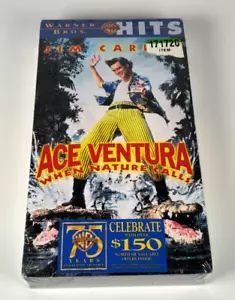 NOS - WB Hits ACE VENTURA WHEN NATURE CALLS Sealed VHS Movie - Picture 1 of 3