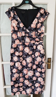LAURA ASHLEY  Floral Short Sleeve  Dress Size 12   EXCELLENT - Image 1 of 4