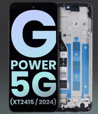 Original OEM Motorola Moto G Power 5G (XT2415/2024) Pantalla LCD con Marco Foto 1 de 3
