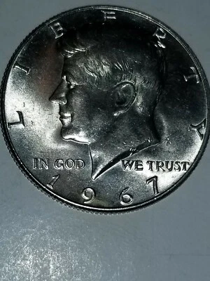 1967 Double Die Reverse  40% Silver Kennedy Half Dollar DDR - Image 1 of 4