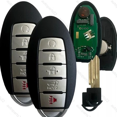 S180144308 Smart Remote Key Fob for Nissan Murano Pathfinder 2015 2016 2017 2018 - Image 1 of 4