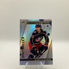 2022-23 Upper Deck SP Authentic Marcus Bjork Future S52Watch Rookie Spectrum FX 