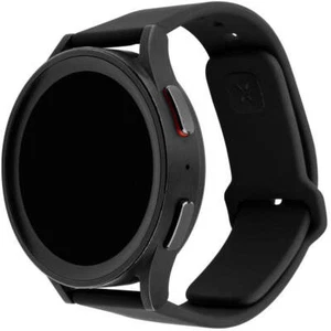 Bransoletka do smartwatcha 20mm Stały pasek na ramię Pasek do zegarka Pasek do zegarka Pasek do zegarka Pasek Czarny - Zdjęcie 1 z 3