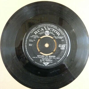 Elvis Presley Original UK issue -45---RETURN TO SENDER (RCA 1320)  - Picture 1 of 1