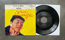 7" Dinah Washington - Such A Night / Dream - US Mercury w/ Pic