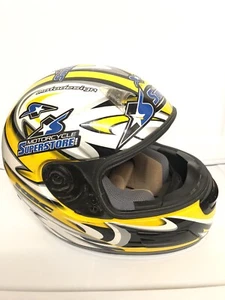 KBC TK8 Excalibur Motorcycle Helmet Size XS 53-54CM Snell Approved DOT - Picture 1 of 11