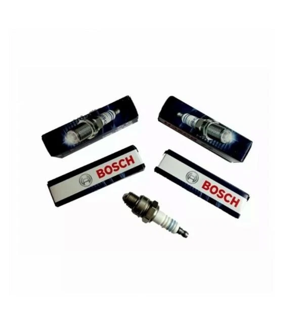 T2 Camper Bay Bosch Spark Plugs W8AC X 4 Air Cooled Type 2 Bay Bus Van 1.6 - Image 1 of 1